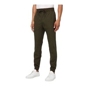 Lululemon ABC Jogger Shorter *28" Men's Size Large Dark Olive